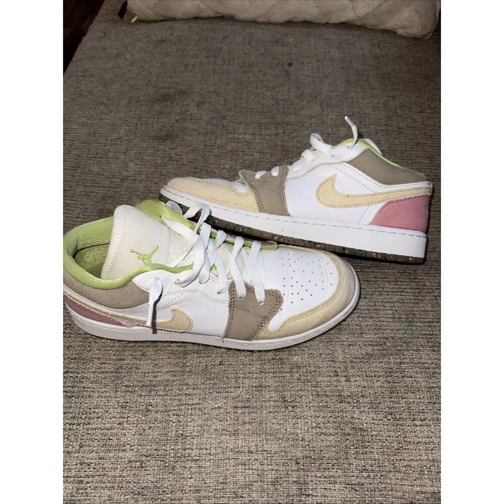 Cute New Nike Air Jordan 1 Low GS Sz 6Y Womens sz8Pastel Vivid Green DJ0341-100